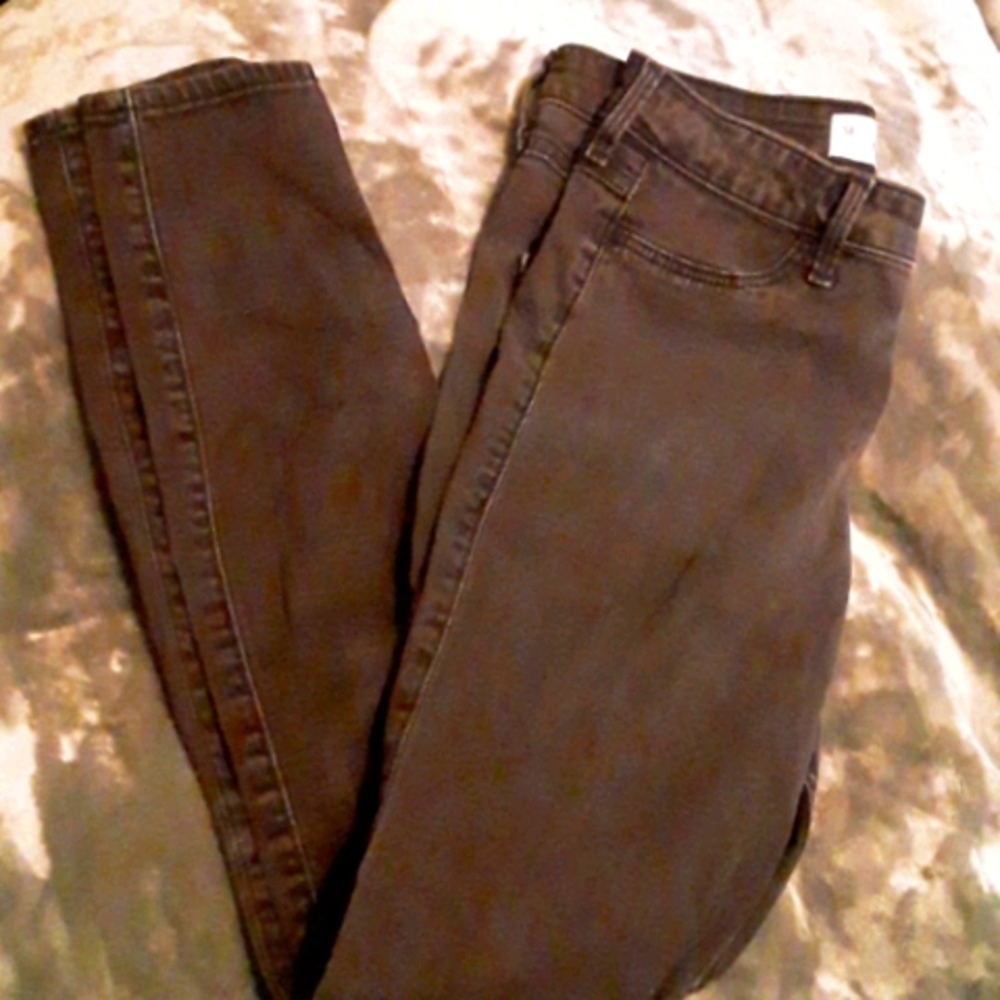 Hollister black stretchy high rise jegging